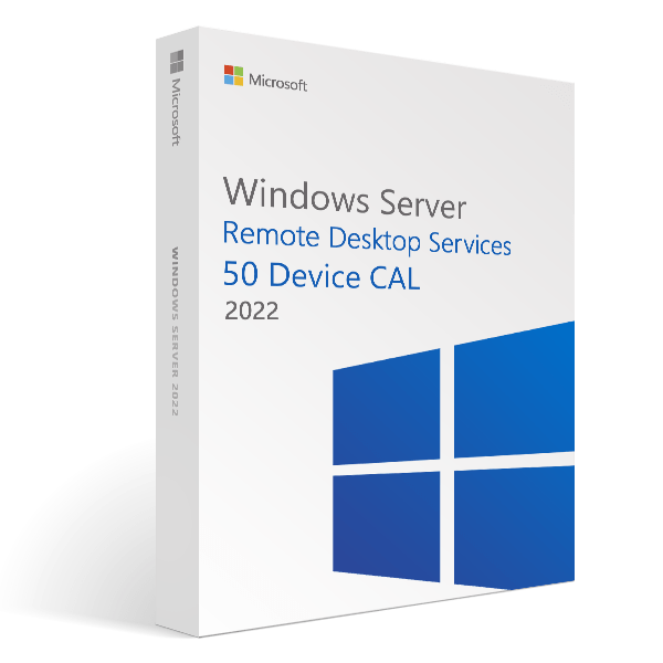 Windows Server 2022 RDS 50 Device CAL Digital License