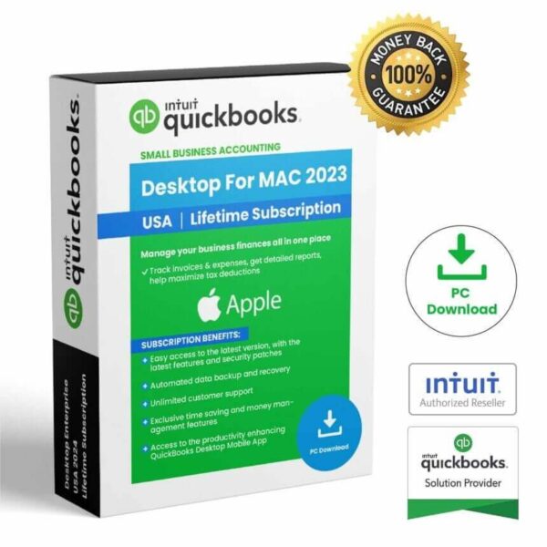 Quickbooks Mac Desktop 2023 | Usa Version |